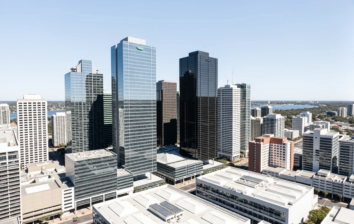 Brisbane financial district architecture